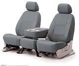 Coverking Custom-Fit Front Bucket Seat Cover - Leatherette, Gray