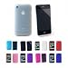 Apple iPhone 3G 3Gs 8GB 16GB 32GB Textured Silicone Skin Case Cover + Free Screen Protector, Clear, One Size