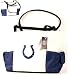 Indianapolis Colts Purse / Handbag (White & Blue Tipped, 15" x 9")