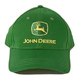 John Deere Licensed Hat Adjustable Buckle Closure Green