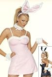 Plush Trim Halloween Bunny Costume Playboy