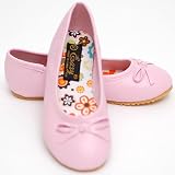 41y7youpSGL. SL160  Easy USA Toddler Girls Shoes Pink Dress Special Occasion Slippers 6