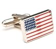 American US Flag Stars & Stripes Cufflinks Cuff Links