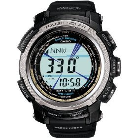 Casio #PAW2000-1 Men's Multi Band Atomic Solar Pathfinder Watch