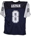 Troy Aikman Autographed Custom Jersey with Hall of Fame 2006 Inscription