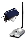 Alfa Awus036h 1000mw 1w 802.11b/g High Gain Usb Wireless Long-rang Wifi Network Adapter With 5dbi Antenna And Carrying Case - For Wardriving & Range Extension -