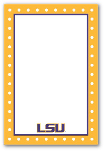 Palm Tree Paperie Lsu Tigers Polka-Dot Note Set Refill, 9.1-Ounce