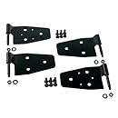 Rugged Ridge 11202.01 Black Door Hinge Kit