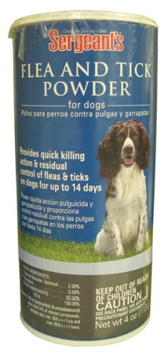 Sgt Flea & Tick Dog Powder - 02221 - Bci
