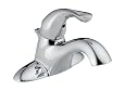 Delta Faucet 520-DST Classic Single-Lever Handle Centerset Bath Faucet, Chrome