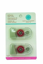 Martha Stewart Permanent Adhesive Tip Roller, 2-Pack