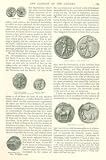 1887 Ancient Greek Coins Coinage illustrated