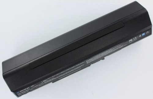 Super-Capacity Li-ion Battery For Acer Aspire One Series replace UM08A31 UM08A51 UM08A71 UM08A72 UM08A73 UM08A74 UM08B31 UM08B71 UM08B72 UM08B73 UM08B74 Laptop Notebook Main Battery [ 7200mAh 9 cells Black ]