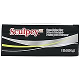 Sculpey III Polymer Clay, 1-Pound, Black