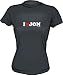 I Heart (Love) Jon Women's Tee Shirt in 6 Colors Small thru XXL