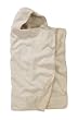 DwellStudio Baby Matelasse Circles Organic Hooded Towel, Natural