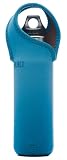 41y8AsM95PL. SL160  Klean Kanteen 27 oz Sport Cap Bottle with Lake Blue Tote