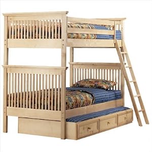 Woodland Natural Mission Bunk Bed
