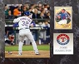Josh Hamilton Texas Rangers Plaque with Trading Card
