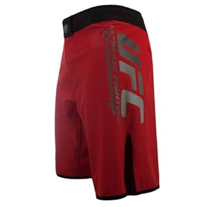 UFC Boy's Grappler Training Shorts, Red, 28