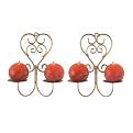 Double Heart Sconces Set of 2