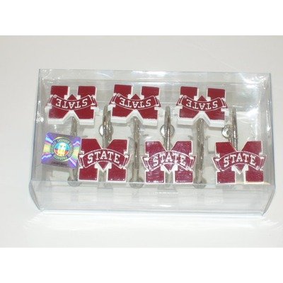 Mississippi State Shower Hook Set
