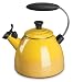 Kitchen & Housewares : Le Creuset Halo Enamel-on-Steel 1-1/2-Quart Teakettle, Dijon