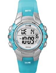 Timex Womens T5K460 1440 Sports Blue Resin Digital Watch