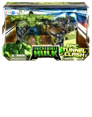 Incredible Hulk: The Movie > Epic Tunnel Clash Action Figure Multi-Pack