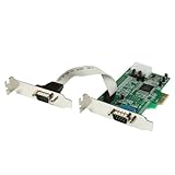 StarTech.com PEX2S553LP 2 Port Low Profile Native RS232 PCI Express Serial Card with 16550 UART