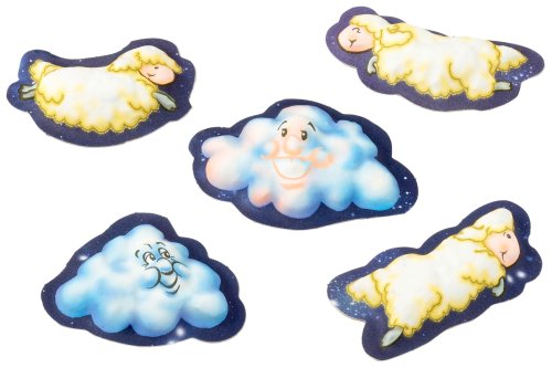 Glow King 4206 - 3D Stickers mini Schafe & Planeten