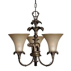 Hinkley Lighting Serengeti Three Light Chandelier