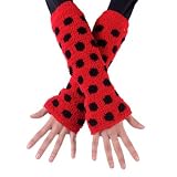 Lady Bug Leg and Arm Warmers Halloween Accessories