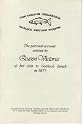 THE PERSONAL ACCOUNT WRITTEN BY QUEEN VICTORIA OF HER VISIT TO GAIRLOCH PARISH IN 1877