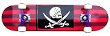 Sporting Goods : PRO Skateboard Complete KROWN Pirate Skull 7.5'