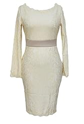 Long Sleeves Checkered Print Floral Print Spring Winter Belted Lace Polyester/Spandex Party Dress/Midi Dress 