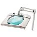 Aven 26505-LED Mighty Mag Led Magnifying Lamp with 80 High Powered LED Lights, 2.25x Magnification, 5 Diopter, 32" Spring Balanced Arm