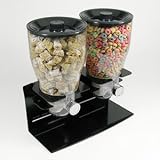 Zevro PROZ200 PRO Dry Food Dispenser, Double Black
