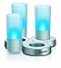 Philips Imageo CandleLights, LED Kerzen, 3er Set, blau, 6910835PH