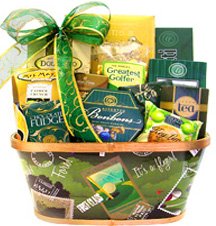 Time To Golf! Gourmet Food Gift Basket - A Great Father's Day Gift Idea!