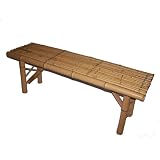 Outdoor Living : Shanghai Bamboo Bench - Natural