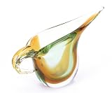 100% Handcraft Murano Glass Art Cup sharp Vase