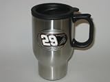 KEVIN HARVICK #29 16 oz. Logo Stainless Steel Travel Mug