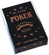 Pokerkarten Plastik amerikanische Gr&ouml;&szlig;e