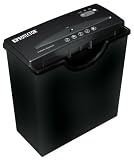 : Sisco SS061BP Protector 6-Sheet Strip Cut Paper Shredder with 2.91-Gallon Waste Basket