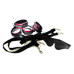 Sportsheets Bondage Gear Red Fantasy Restraint Kit