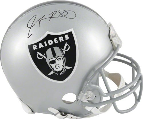 JaMarcus Russell Autographed Pro-Line Helmet | Details: Oakland Raiders, Authentic Riddell Helmet