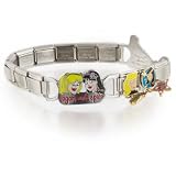Dangling Archie Mixed Comic Licensed Italian Charms Bracelet Link