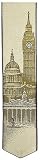 City of London Jacquard Woven Silk bookmark