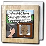 Review 3dRose LLC  / The Famous T.O. Go GPS Navigation System - 6 Inch Tile Napkin Holder